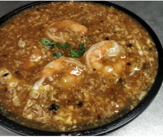Shrimp with Minced Pork in Lobster Sauce 肉松虾仁